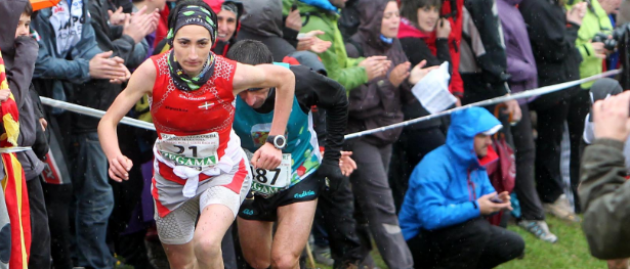 Oihana Kortazar en Zegama (Foto: Salomon)